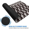 thumbnail image 6 of Long Mouse Pads for Desk,Black White Geometric Pattern Desk Mats on Top Of Desks, Desk Mouse Pad Extra Large with 3mm Non-Slip Base and Stitched Edge for Gaming,Office,Work,Home 31.5"x15.7", 6 of 6