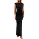 thumbnail image 1 of Vestido largo PRETTYGARDEN para mujer, verano 2025, con un solo hombro, 1 of 9