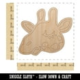 thumbnail image 2 of Sleepy Giraffe Head Wood Shape Unfinished Piece Cutout Craft DIY Projects - 6.25 Inch Size - 1/8 Inch Thick, 2 of 7