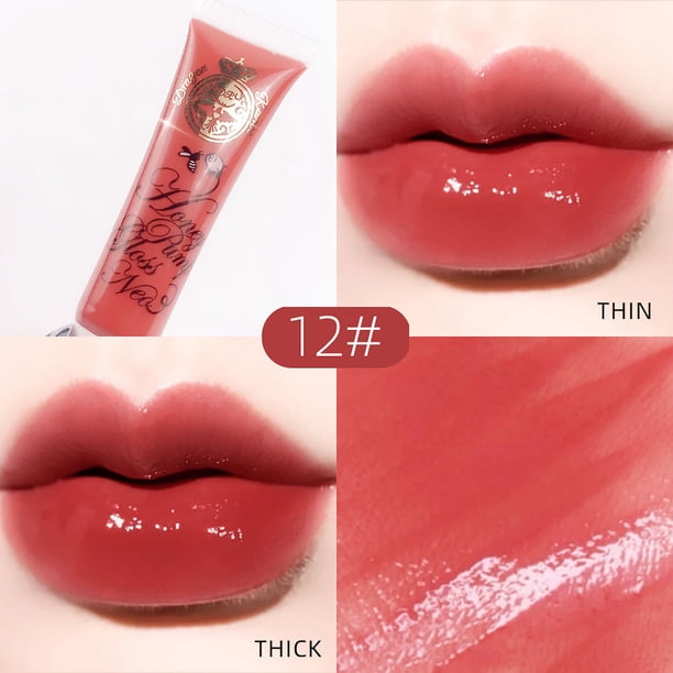 onlyliua Ofertas Flash Lápiz Labial Líquido Aterciopelado Mate de Larga Duración Maquillaje Brillo de Labios (10 Ml)