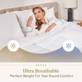 thumbnail image 4 of Edredón Lavish Comforts Down Alternative King, color blanco, 4 of 9