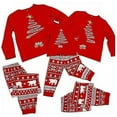 thumbnail image 2 of Pyjamas de Noël Assortis pour la Famille Ensemble de Pyjamas Cadeau de Vacances, 2 of 3