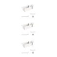 thumbnail image 1 of maskred Boîte de Rangement Pratique Solution Durable et Résistante Blanc 3Ensemble, 1 of 6