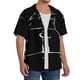 thumbnail image 2 of Balery Animal Bulldog Camisa Casual de Manga Corta con Botones para Hombre, Texturizada, Estilo Cubano, para Playa, Verano-X-Large, 2 of 5