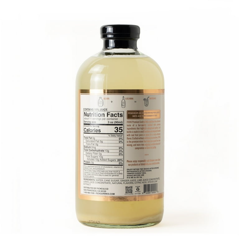 FICKS Premium Moscow Mule Cocktail Mix - Walmart.com