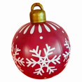 thumbnail image 2 of Bola inflable de Navidad Bola de Navidad de PVC Bola inflable Decoración personalizada 60 cm Bolas de fiesta de Navidad, 2 of 11