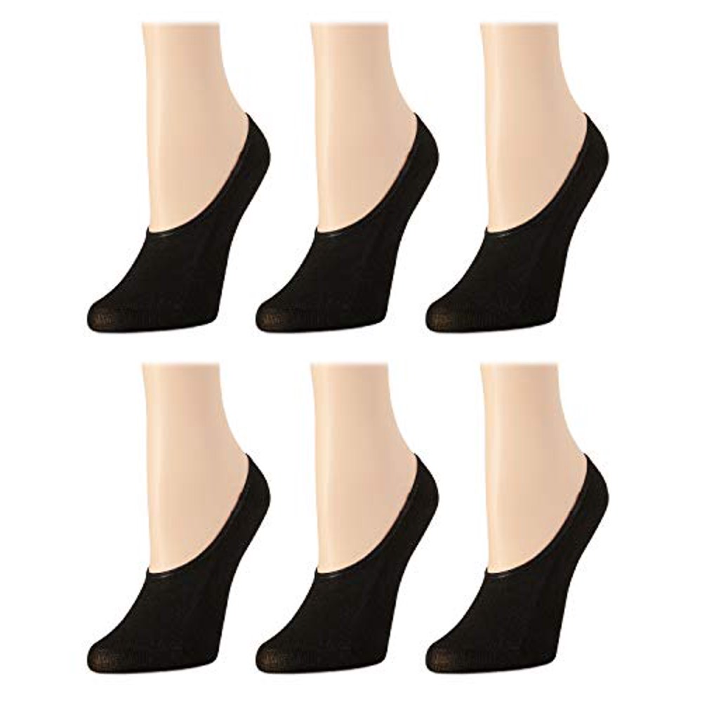 Body Glove Body Glove Women's No Show NonSlip Grip Liner Socks With