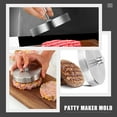 thumbnail image 2 of Burger Press Tool Stainless Steel Marker Burgers Pasties Making Tools Round 304, 2 of 6
