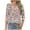 Pink 02, variant on T-Shirts for Women 3/4 Sleeve V-Neck Floral Printed Casual Dressy Tunic Tops Laides T-Shirts