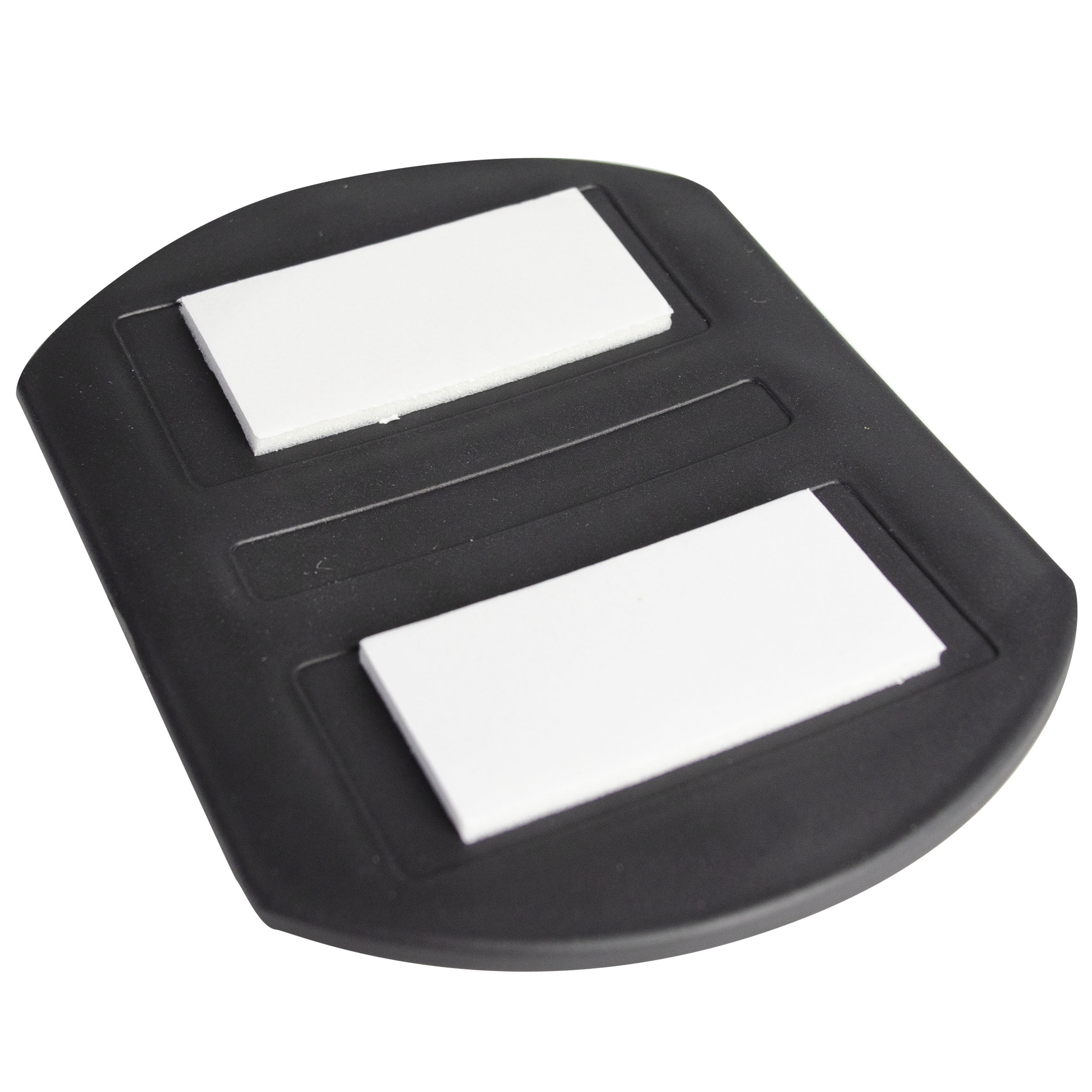 Custom Accessories 4" x 5-1/2" RV & Truck Blind Spot Mirror, Black