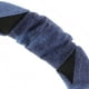 thumbnail image 5 of Diente de mezclilla diadema diadema diadema diadema de mezclilla accesorio para el cabello, 5 of 5
