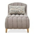 thumbnail image 2 of Michael Amini St. Charles Chenille Chaise - Dove Gray, 2 of 17