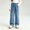Blue, variant on LvhaoGJOB Jeans for Girls' Lightweight Cozy denim pants jeans pants denim jeans casual outings jeans