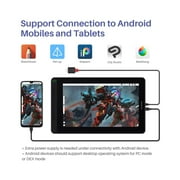 Huion KAMVAS 13 رسومات رسم الكمبيوتر اللوحي مع شاشة ، 13.3 عرض القلم للأندرويد ، ماك ، الكمبيوتر الشخصي ، لينكس ، حامل قابل للتعديل