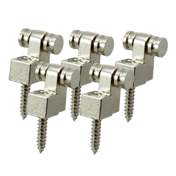 5x Electric Guitar Roller String Tree Retainers Chrome with