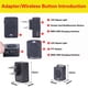 thumbnail image 2 of Walkie Talkie Auriculares inalámbricos Auriculares Bluetooth Auriculares de radio bidireccionales Reemplazo de auricular para Baofeng 888S UV5R Scienceny TX0955-00, 2 of 2