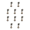 thumbnail image 2 of Naiovety Candelabros funcionales de acero inoxidable para fiesta temática o casa cazada Patrón clásico Decoración B B 10piezas, 2 of 6