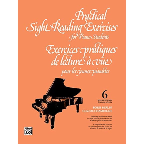 Practical Sight Reading Exercises for Piano Students, Book 6