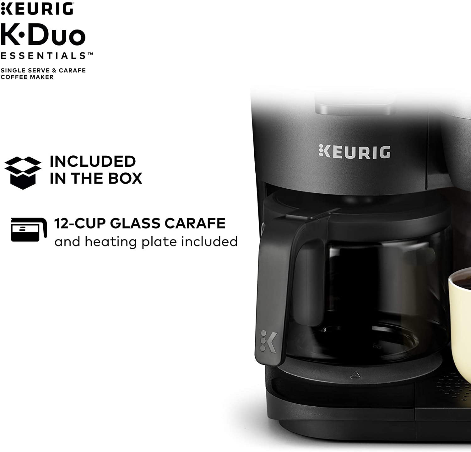 Keurig® K-Duo™ Single Serve & Carafe Coffee Maker - Black, 1 ct - Ralphs