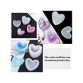 thumbnail image 3 of 3pcs/set Box Shaped Resin Molds Including Jewelry Box Shaped Silicone Resin Mold With Heart Design, Hexagonal Storage Box Mold And Square Mold For Making Resin Crafts, 3 of 5