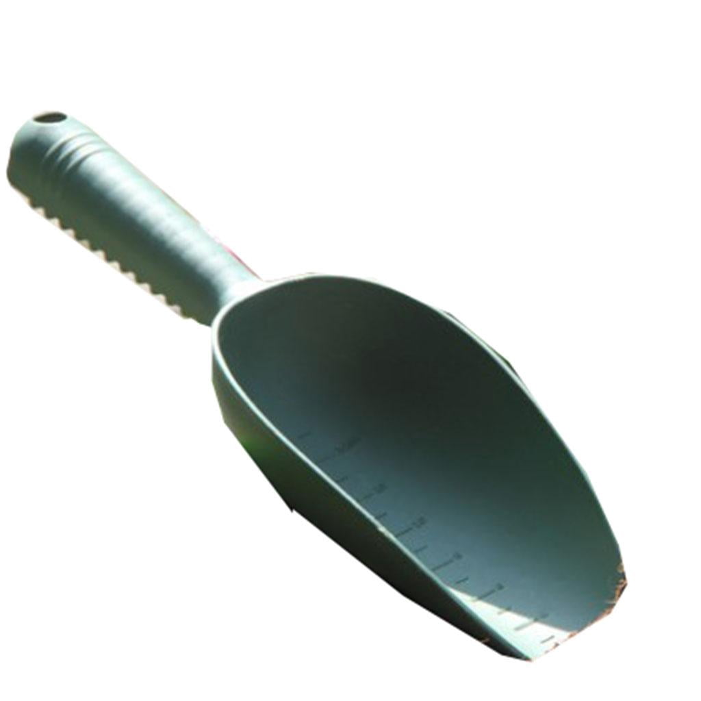 LOVIVER Thickened Plastic Shovel Gardening Flowering Loose Soil Tool Dark Green