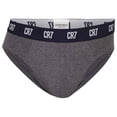 thumbnail image 2 of CR7 calzoncillos para hombre, pack de 6 - calzoncillos, logo en la cintura, algodón elástico Blanco/Gris/Azul oscuro 2XL (XX-Large), 2 of 7