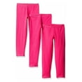 thumbnail image 1 of Hanes Legging en Jersey pour Filles, Lot de 3, S, Amarante, 1 of 1