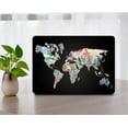 thumbnail image 1 of KSK KAISHEK Plastic Protective Case Hard Cover for 2019 - 2020 Release MacBook Pro 16" XDR Display + Black Keyboard Cover Model: A2141 World Map 46, 1 of 5