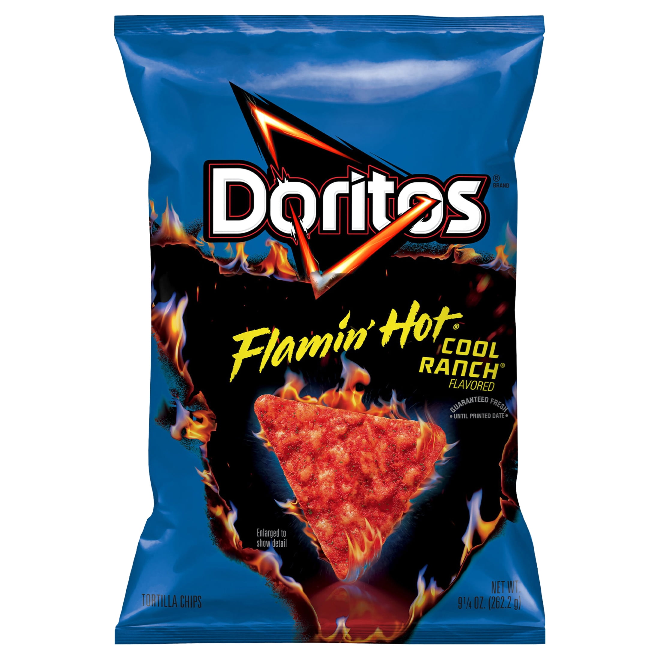 Flamin' Hot Cool Ranch Cheese Flavoured Tortilla Chips