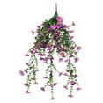 thumbnail image 2 of Artificial Flowers*1 Bunch Clearance! Artificial Hanging Flowers Plant Vine Faux Flowers for Garden Yard Porch Patio Wedding Wall Home Outdoor Decoration, 2 of 4