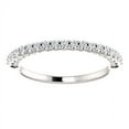 thumbnail image 3 of FB Jewels 14k White Gold Polished 1/5 CTW Diamond Wedding Ring Band Size 7, 3 of 3