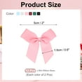 thumbnail image 5 of 12Pcs Mini Grosgrain Ribbon Bow 2" Self Adhesive Flower Bows Multicolor, 5 of 7