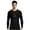 #2 men_Black, variant on Unisex Long Sleeve Thermal Undershirt - Chenille Polyester-Cotton Blend Warm Base Layer for Cold Weather
