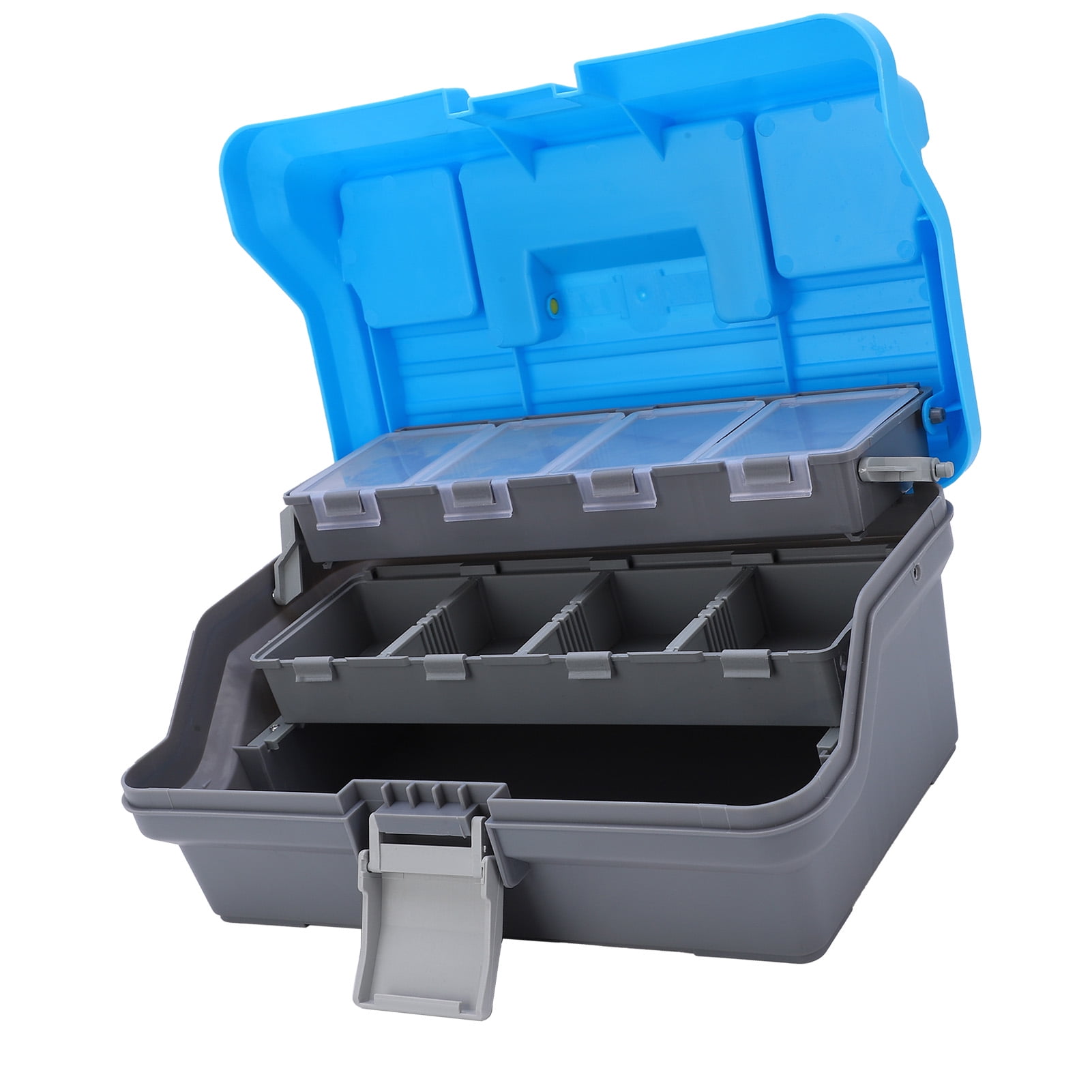 Fishing Gear Box, Convenient Impact-resistant Classic Tray Tackle