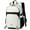 4B-white, variant on Travel Backpack Business 18 Inch Business Anti Theft Slim Sturdy College School Computer Bag.White