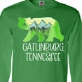 thumbnail image 4 of Inktastic Gatlinburg, Tennessee- Mountains and Bear Shape Long Sleeve T-Shirt, 4 of 5