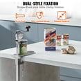 thumbnail image 5 of Heavy Duty Commercial Can Opener, Adjustable Table Clamp Opener for Large Cans (Up to 15.7"), Industrial Jar & Can Opener with Stable Base – for Restaurant, Hotel, Home, Bar Use, 5 of 11