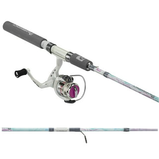  ProFISHiency 6FT 8IN Realtree Wave Spinning Rod and