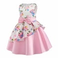 thumbnail image 4 of TAIAOJING Girls' Dress Summer Girls' New Short Sleeved Children's Skirt Elegant Casual Dress Sundress Daily Wear., 4 of 9