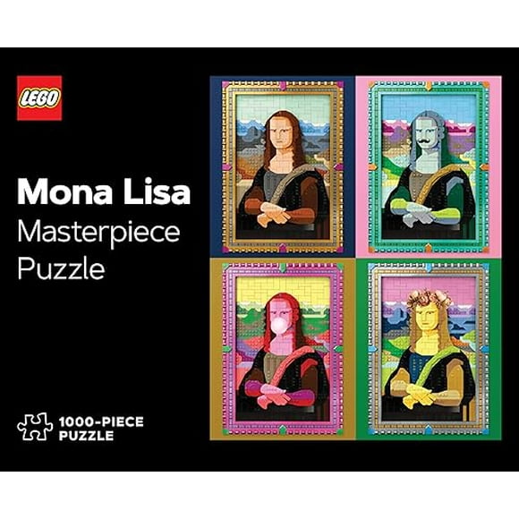 LEGO® Masterpiece Puzzle: Mona Lisa 1000-Piece Puzzle