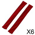 thumbnail image 1 of Juego De 6 Fundas Elásticas Para Reposabrazos De Silla, Lavables Y Con Cremallera, Tinto, 1 of 8