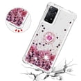 thumbnail image 5 of Funda para Xiaomi Redmi Note 11 Pro 5G/4G con Brillo Líquido Flotante, Purpurina, Parachoques y Anillo Giratorio Soporte, 5 of 5