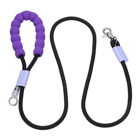 Uxcell Dog Leash with Padded Hands Free, 6.6ft/2m Adjustable Bungee Dog Training Leash, No Pull Heavy Duty Nylon Rope(Black), Intended for Large Medium Pet Running/Hiking/Walking