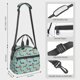 thumbnail image 2 of Easygdp Christmas Dachshund Caja de Almuerzo para Mujeres y Hombres, Bolsa de Almuerzo Insulada, Bolsas Reutilizables Impermeables para Viajes, Trabajo y Picnics, 2 of 7