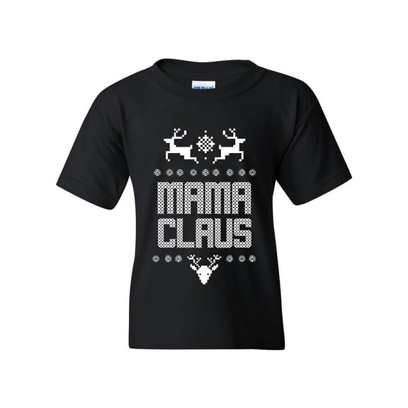 MmF - Big Boys T-Shirts and Tank Tops - Christmas Mama Claus Deers