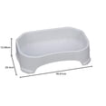 thumbnail image 2 of Cuenco de Agua Neater Pet Brands Frijol de Vainilla Extra Grande para Perros, 2 of 10