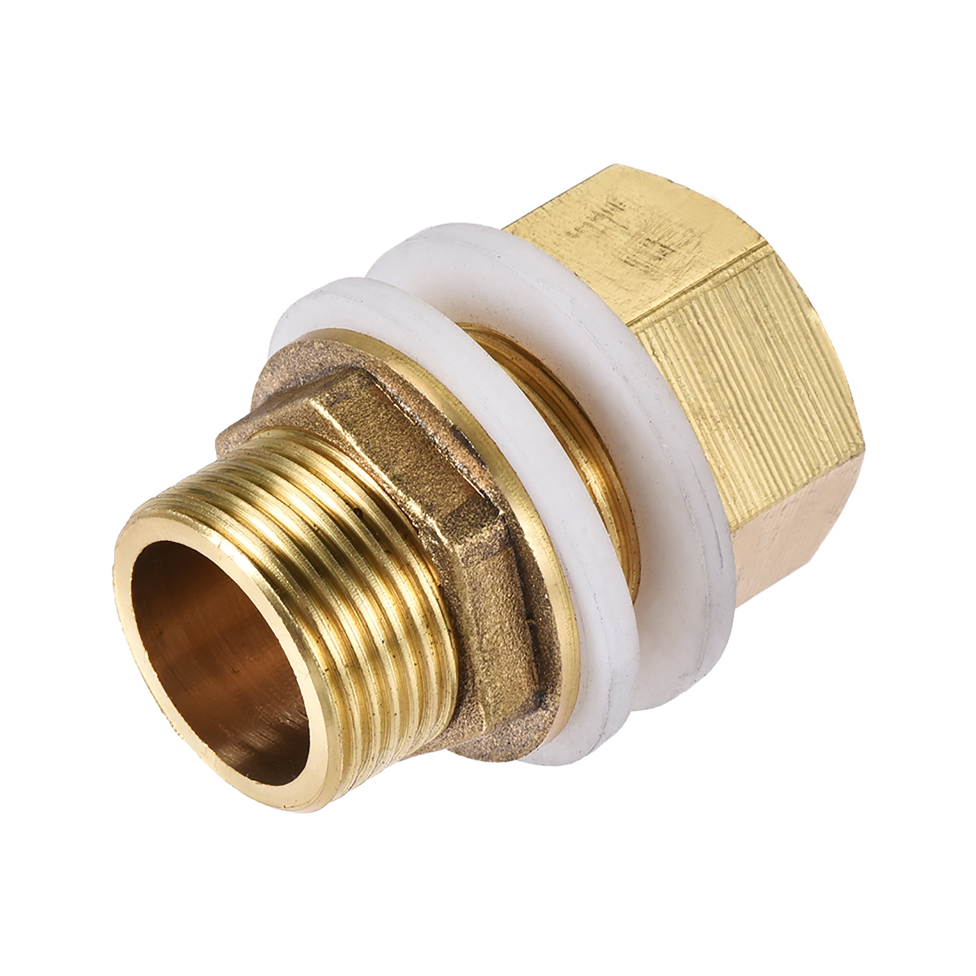 Bulkhead Fitting, G3/4 Male 0.95" Female, Tube Adaptor Hose Fitting