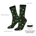 thumbnail image 4 of Bingfone Compression Socks for Women and Men Long Socks for Running Athletic Cycling Nurse- St. Patrick's Day8, 4 of 6