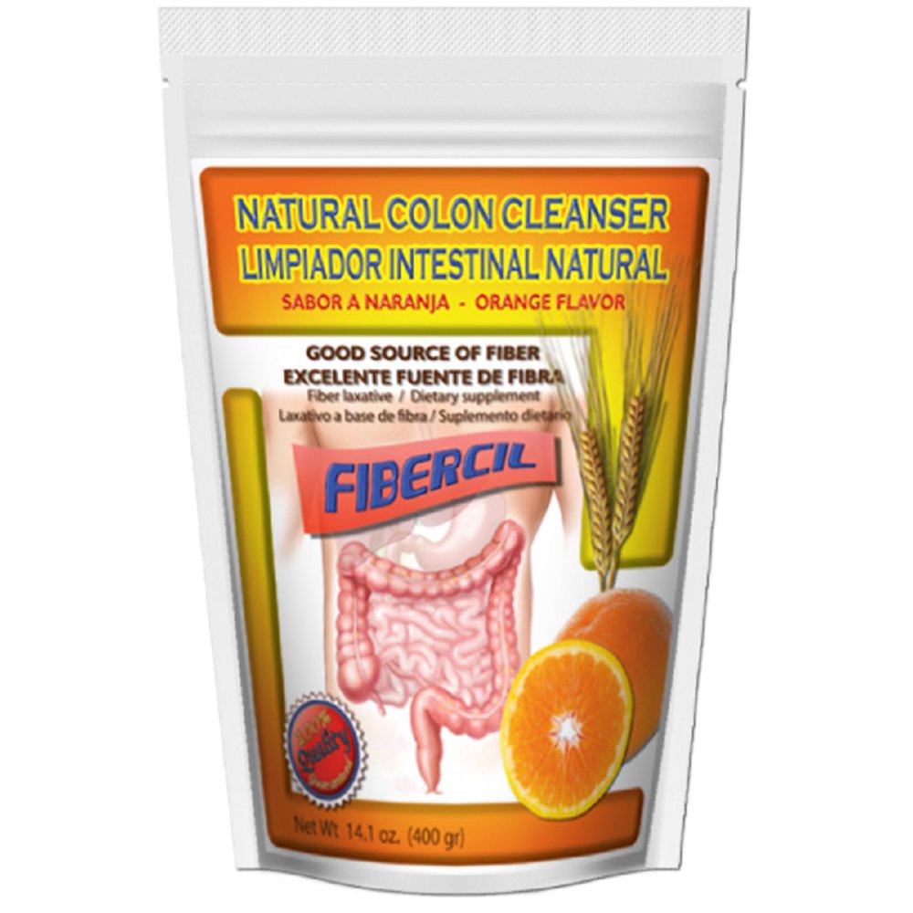 Natural Colon Cleanser / Limpiador Intestinal Natural Orange Flavor 30