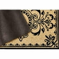 thumbnail image 5 of Trans-Ocean Imports DWL23900448J Liora Manne Dwell Monogram J Outdoor Mat, Black - 24 x 36 in., 5 of 6